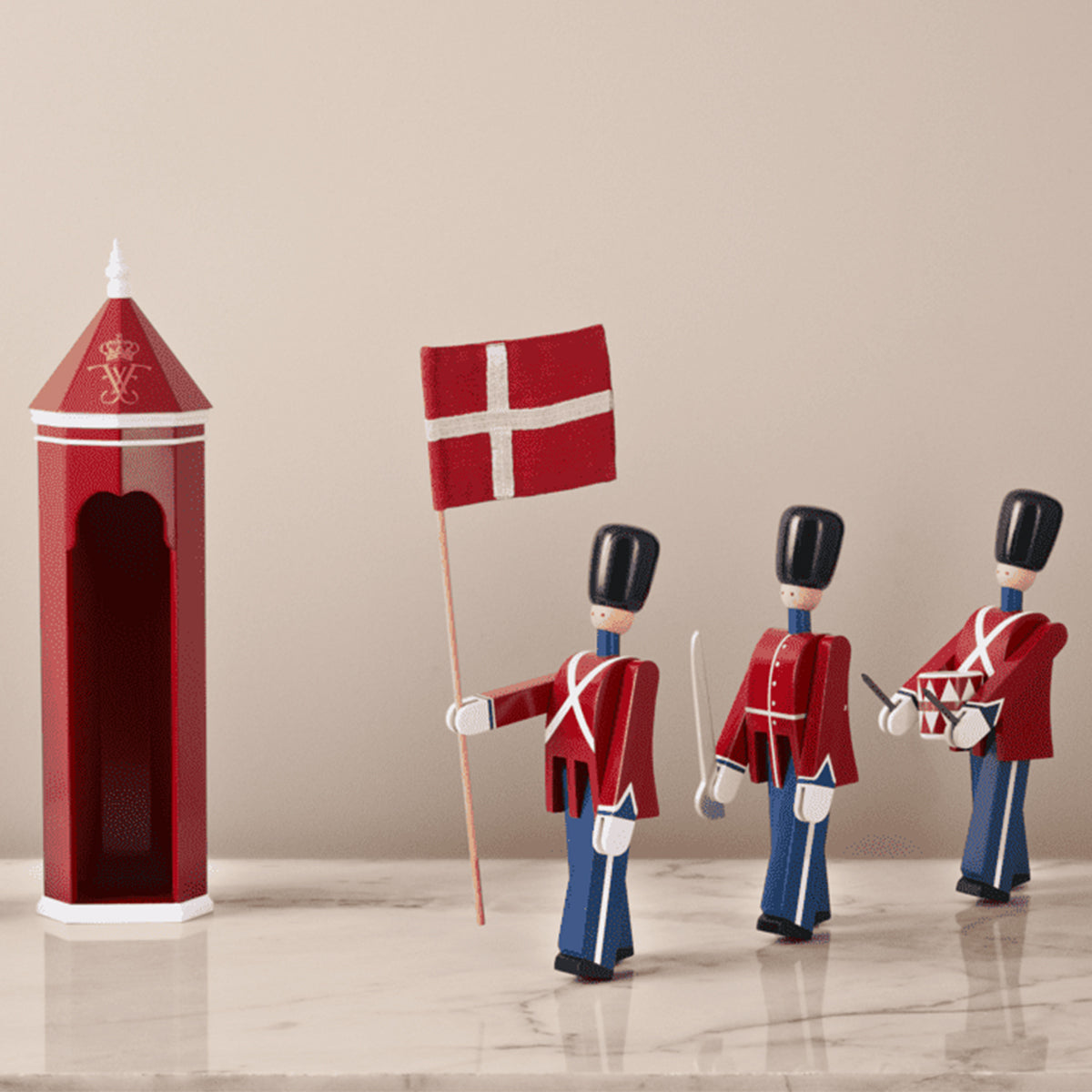 Kay Bojesen Standard Bearer wooden figurine