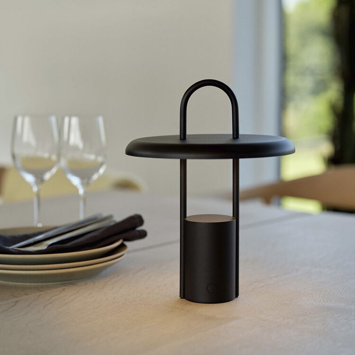 Pier LED lampe, portable H 25 cm